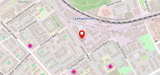 Столовая на карте