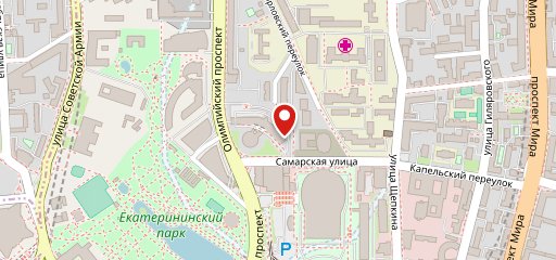Столовая на карте