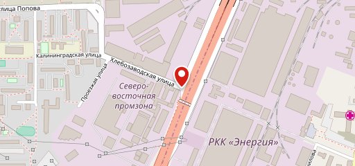 Столовая на карте