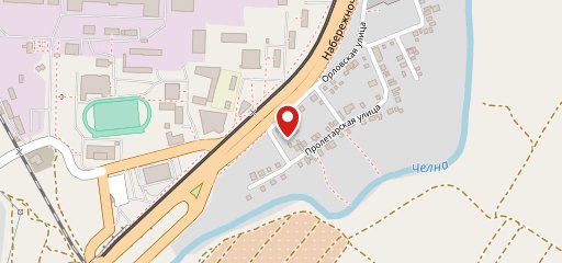 Столовая на Орловке на карте