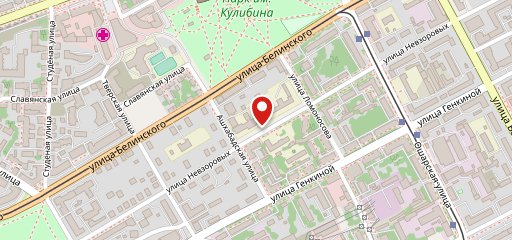 Столовая на карте