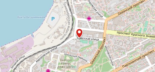 Столовая на карте