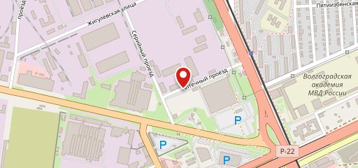Столовая №1 на карте