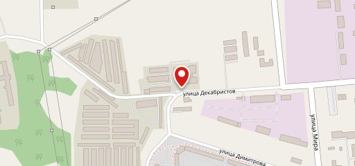Столовая на карте