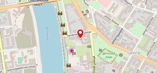 Трапезная Подворья Псково-Печерского монастыря на карте