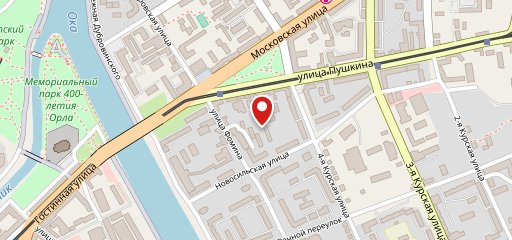 Столовая на карте