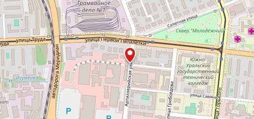 Пельменная на карте