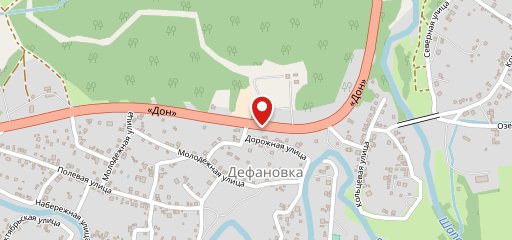 Столовая на карте