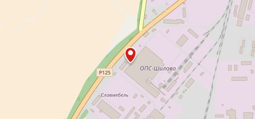 Столовая на карте