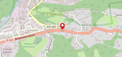 Каньон на карте