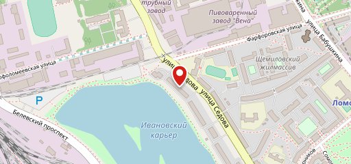 Столовая на карте
