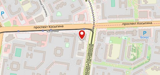 Буфет на карте