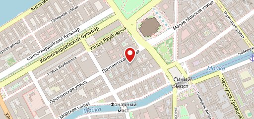 Столовая на карте