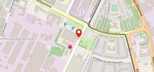 Столовая на карте