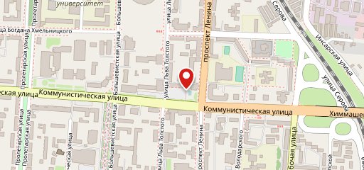Столовая на карте