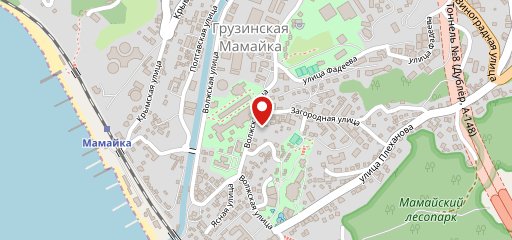Столовая на карте