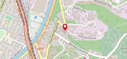 Столовая на карте