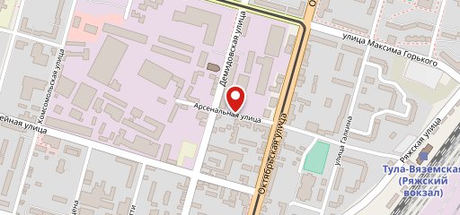 Столовая на карте