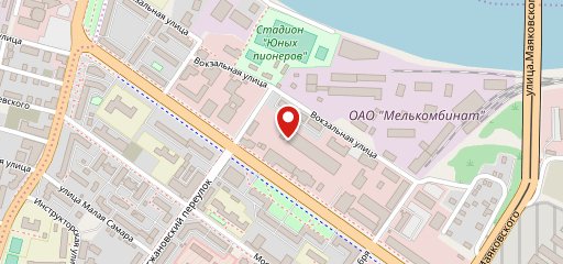 Столовая на карте