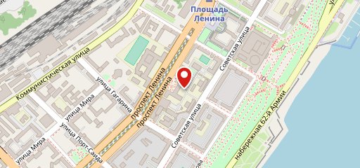 Столовая ВолгГТУ на карте
