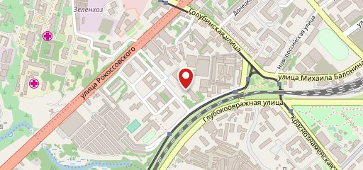 Столовая на карте