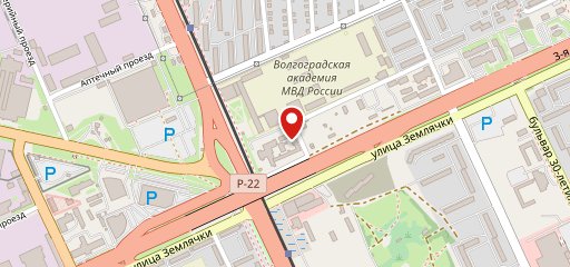 Столовая на карте