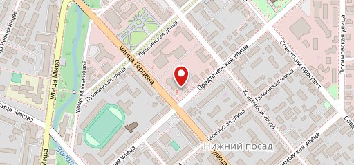 Столовая на карте