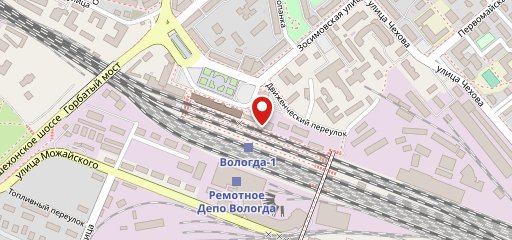 Столовая на карте
