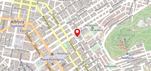 Bar "Capelo Nuovo" at Kolonaki, Athens на карте