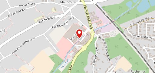 Capoue Genval на карте