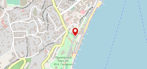 Капри Дель Маре на карте