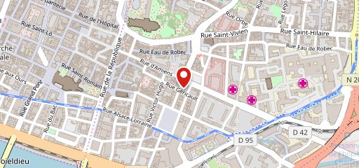 Les Caprices de Rouen на карте