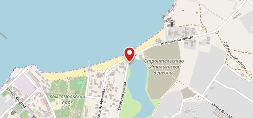 Carabas на Озерной на карте