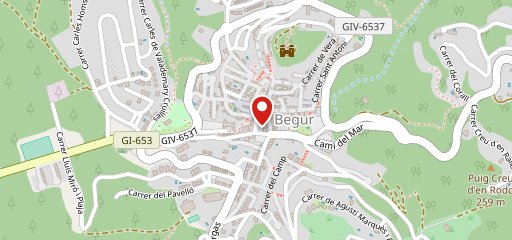 Carbó Begur на карте