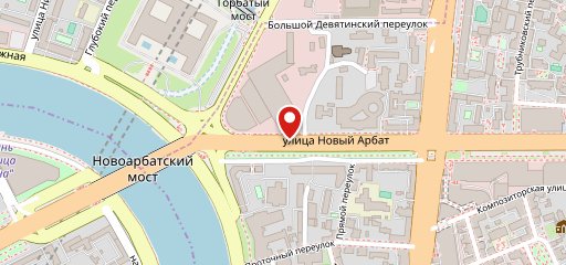 Carte Blanche arbat Moscow на карте