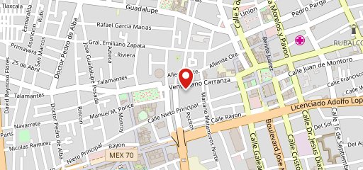 Cinco70 Casa Mixteca на карте