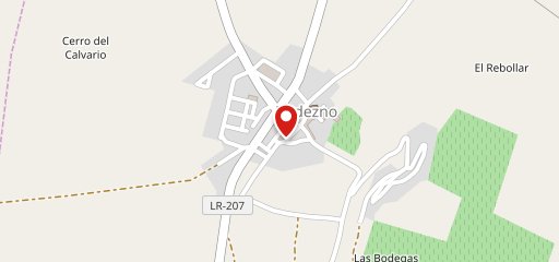 RESTAURANTE CASA PACO DE RODEZNO на карте