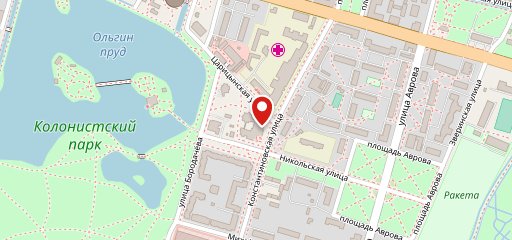 Каскад на карте