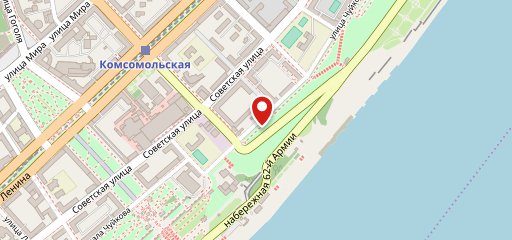 Каскад на карте