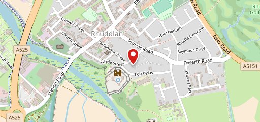 Castle Inn Rhuddlan на карте