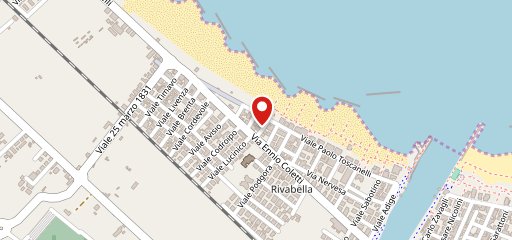 Ristorante Pizzeria Cavalieri Spiaggia на карте