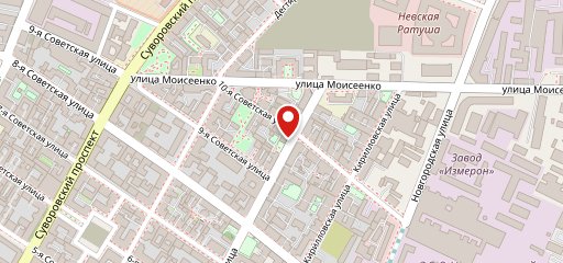 Центральные Булочные на карте