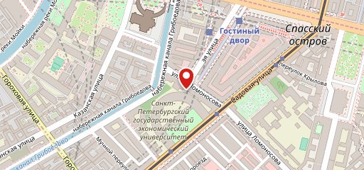 Центральная станция на карте