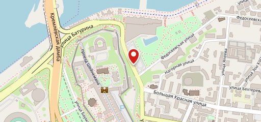 Cеть быстрого питания "Колобок" на карте