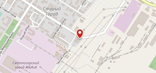 Чабарок кафе ОАО Торговый центр на карте