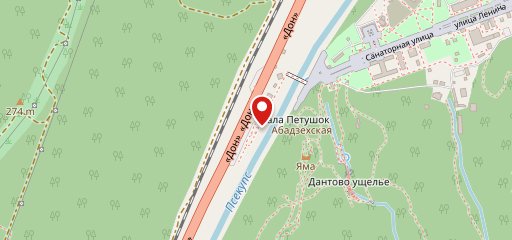 Чача на карте