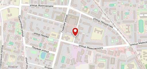 Чайка на карте