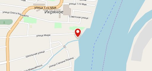 Чайка на карте
