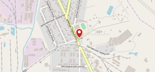 Чайка на карте