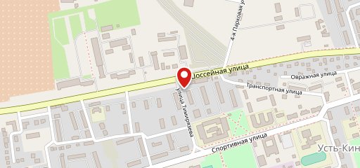 Чайка на карте